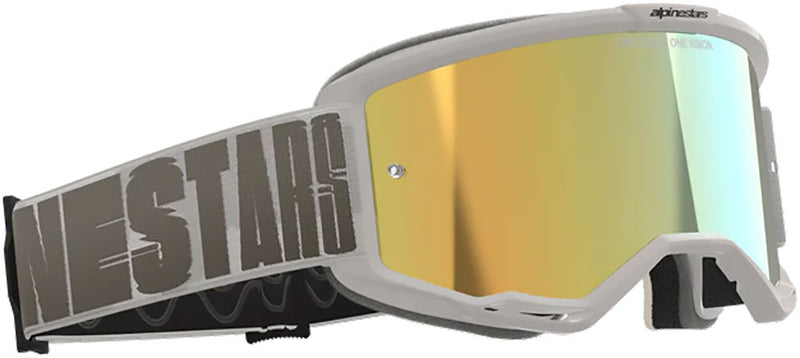 Load image into Gallery viewer, Alpinestars vision 5 hollow (mirror gold) - mtb goggle
