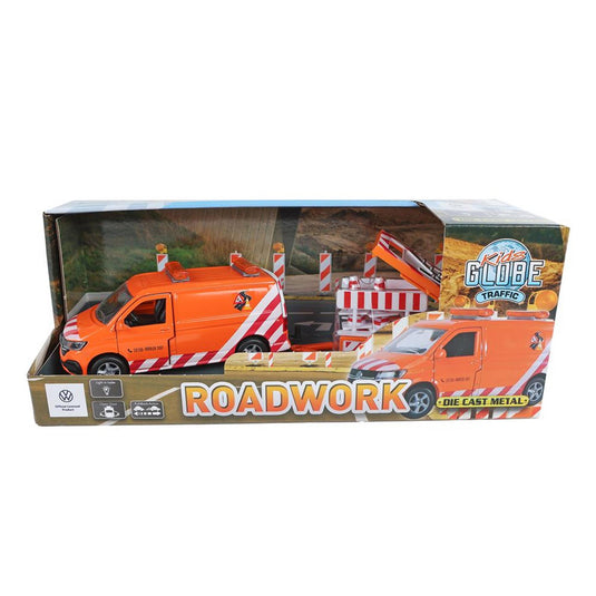 Kids globe volkswagen transporter pijlwagen 27,5cm