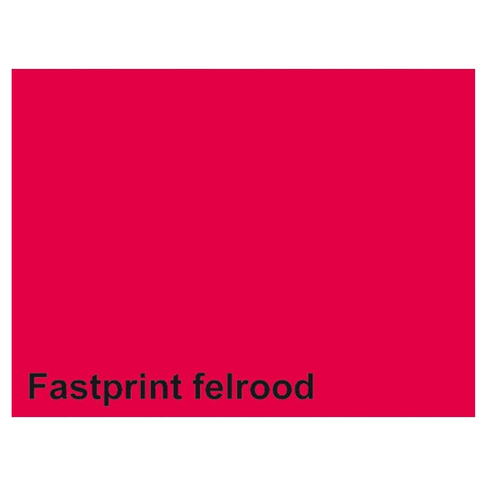 Quantore kopieerpapier fastprint a4 80gr felrood 100vel