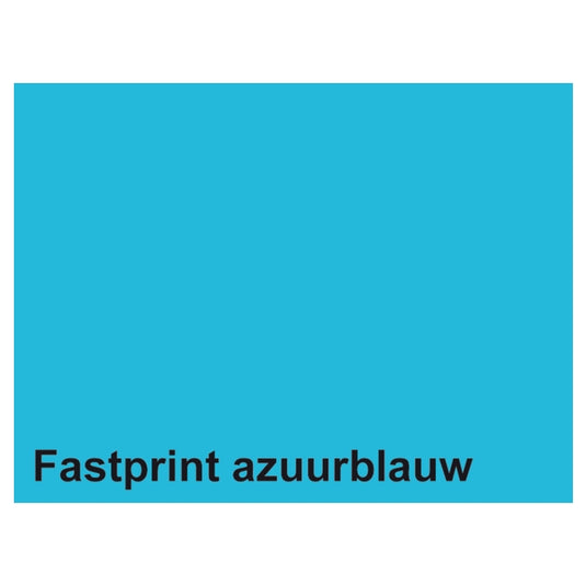 Quantore kopieerpapier fastprint a4 160gr azuurblauw 50vel