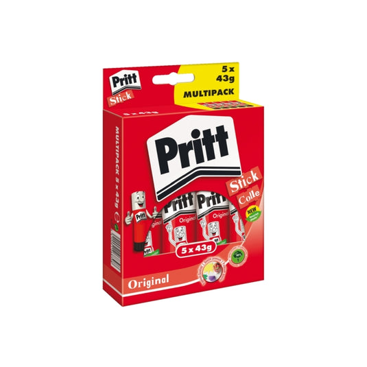 Pritt lijmstick 43g multipack a 5 stuks