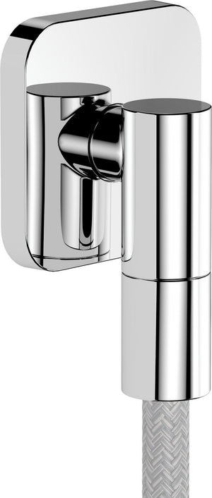 Hansgrohe fixfit fine q muuraansluitbocht zonder terugslagklep chroom