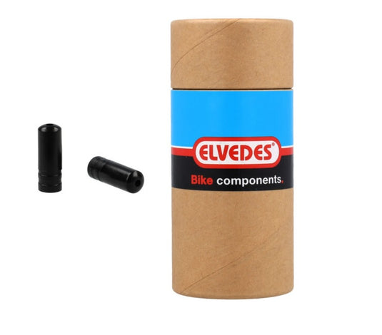 Elvedes hevelverstellers m10 aluminium zwart (10st)