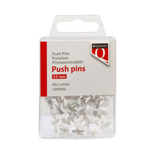 Quantore punaises wit, 40st.