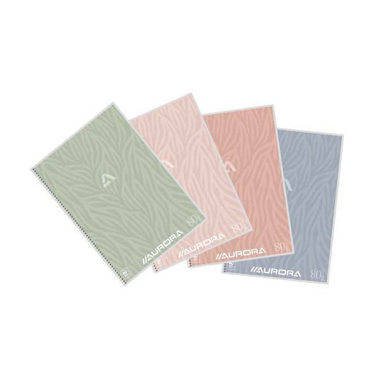 Quantore schrift aurora a4 lijn 120 pagina's