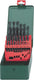 Metabo toebehoren - boorcassette hss-r 25-delig 627152000