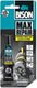 Bison max repair power 20 gram- extra krachtige en flexibele reparatielijm, transparant, ideaal voor schoenen, rubber, leer, 1001 reparaties, 20 gram tube