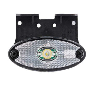 Breedtelamp pendellamp wit + hoeksteun led