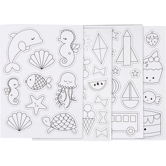 Creativ company magneten, vel 14,85x21 cm, 8 vel 1 doos