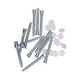 Mack 1075810 - 12 meubelschroeven 6kant inbus7 x 50mm | 10 stuks