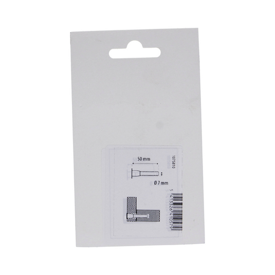 Mack 1075810 - 12 meubelschroeven 6kant inbus7 x 50mm | 10 stuks