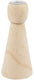 Creativ company houten kandelaar 14,5 cm