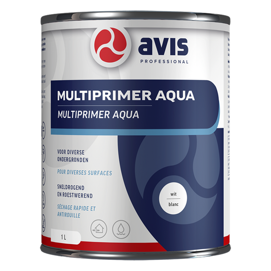 Avis professional 1074385 - avis multiprimer aqua wit 1lt | 1 stuks