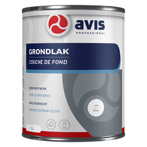 Avis professional 1074393 - avis grondlak wit 1lt | 1 stuks