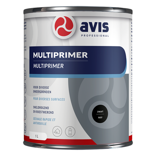 Avis professional 1074388 - avis multiprimer zwart 1lt | 1 stuks