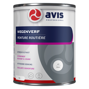 Avis professional 1074405 - avis wegenverf wit 1lt | 1 stuks