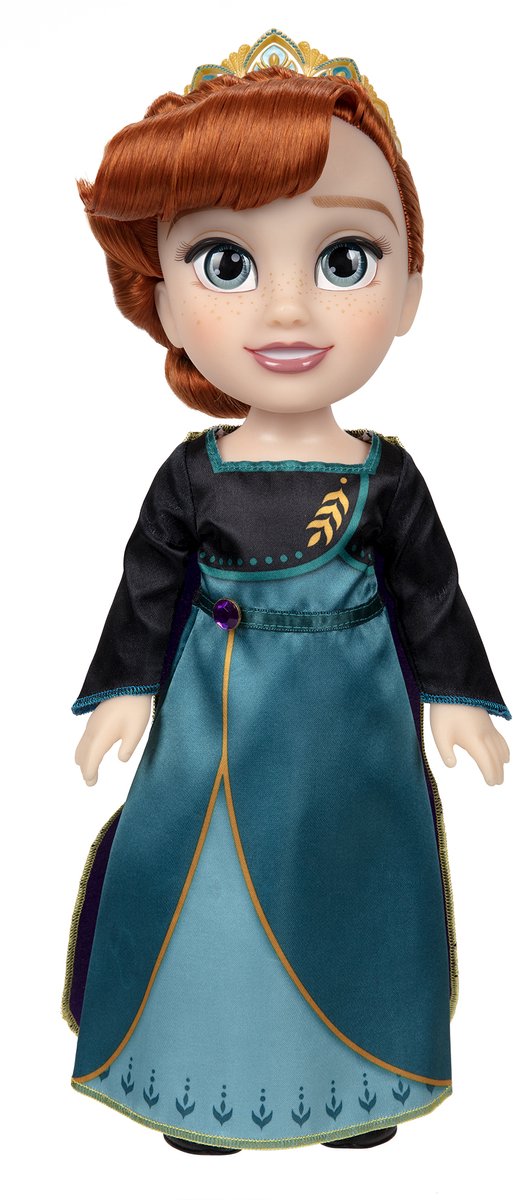 Jakks disney frozen - babypop queen anna frozen ii - 35cm