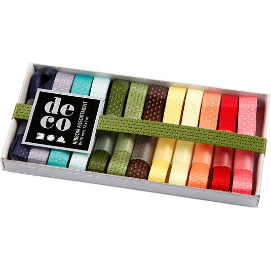 Creativ company https: www.cchobby.nl lint-collectie-b-10-mm-diverse-kleuren-12x1-m-1-doos-51410