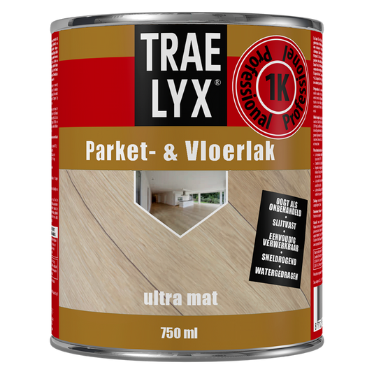 Trae-lyx 1074350 - tl parket vloerlak u-mat 750ml | 1 stuks
