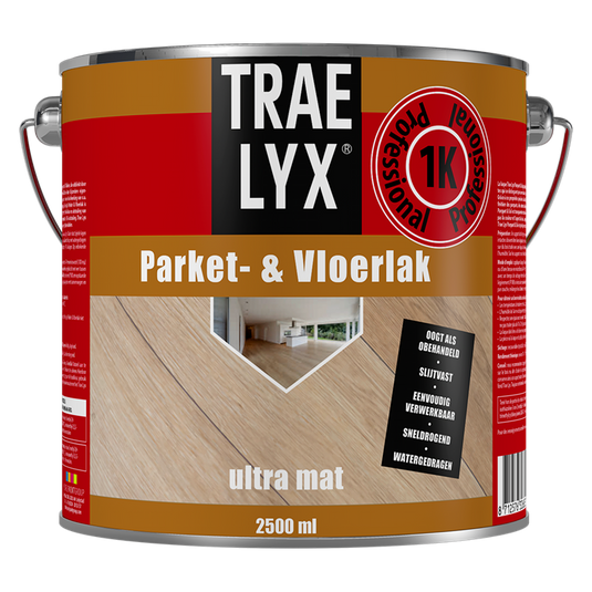 Trae-lyx 1074351 - tl parket vloerlak u-mat 2,5lt | 1 stuks