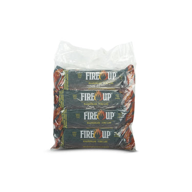 Fire-up thm openhaardblokken paraffine 1kg tas a 4 stuks