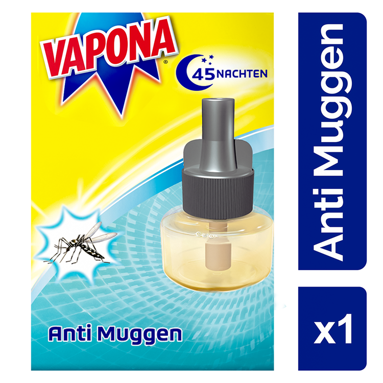 ギャラリービューアに画像をロードする, Vapona 1002988 - electr.anti mug nav. 18ml | 12 stuks
