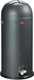 Wesco kickmaster maxi prullenbak | pedaalemmer | 40 liter | metaal - grafiet | vuilnisbak - made in germany