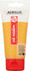 Talens art creation acrylverf tube van 75 ml, gele oker (227)