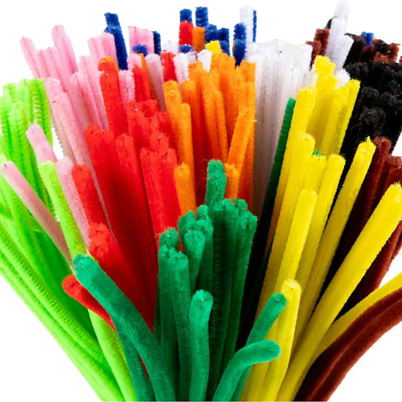 Load image into Gallery viewer, Https: www.cchobby.nl chenille-l-30-cm-dikte-6-mm-diverse-kleuren-200-div-1-doos
