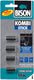 Bison kombi stick 4 x 5 gram porties - handige kleine porties voor 1001 reparaties in en om het huis, snel, overschilderbaar, krimpt niet, binnen buiten, auto, boot, caravan, gereedschap