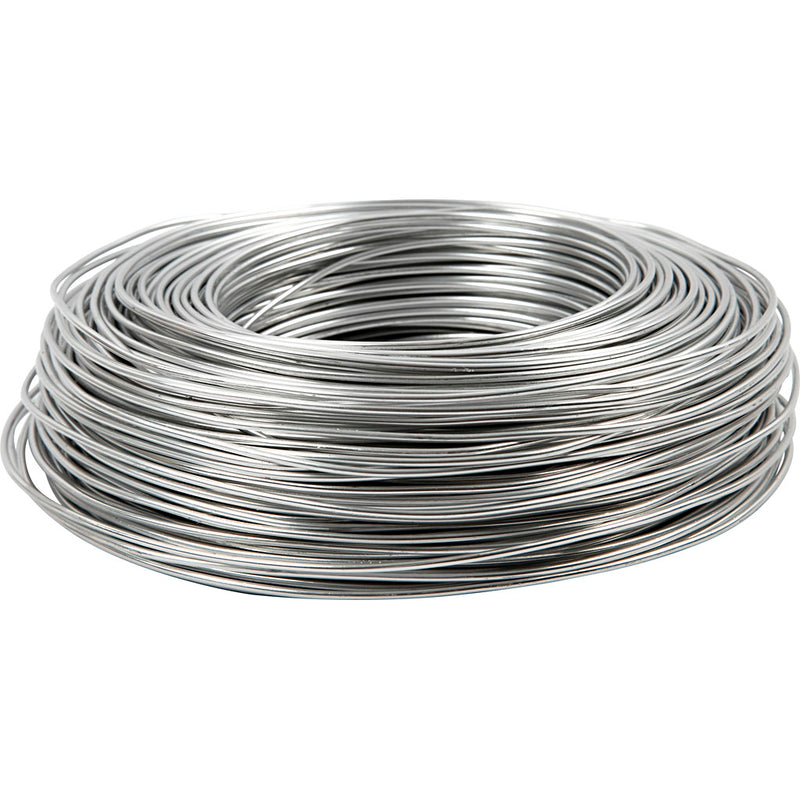 Load image into Gallery viewer, Https: www.cchobby.nl alu-draad-rond-dikte-2-mm-zilver-100-m-1-rol
