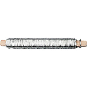 Creativ company bloemendraad zilver, rol 50 meter