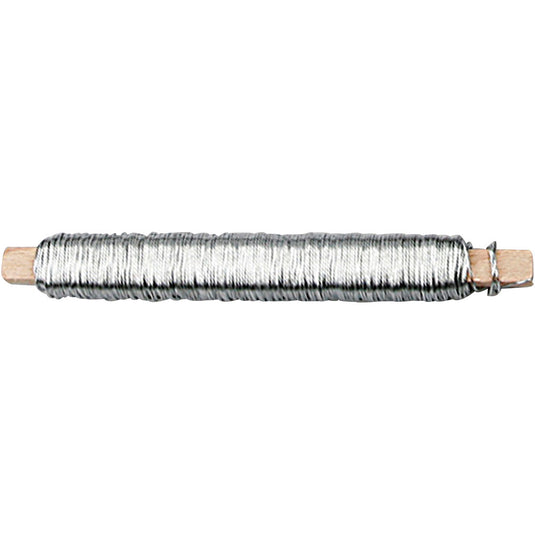 Creativ company bloemendraad zilver, rol 50 meter