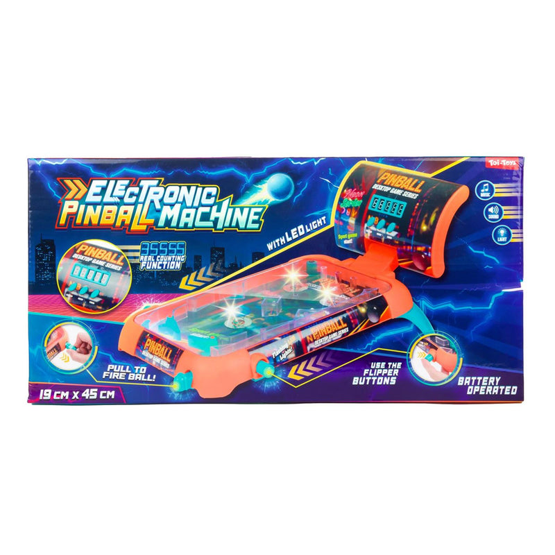 Chargez l'image dans la visionneuse de la galerie, Toi-toys elektronische flipperkast -neon- 43cm +l-g +
