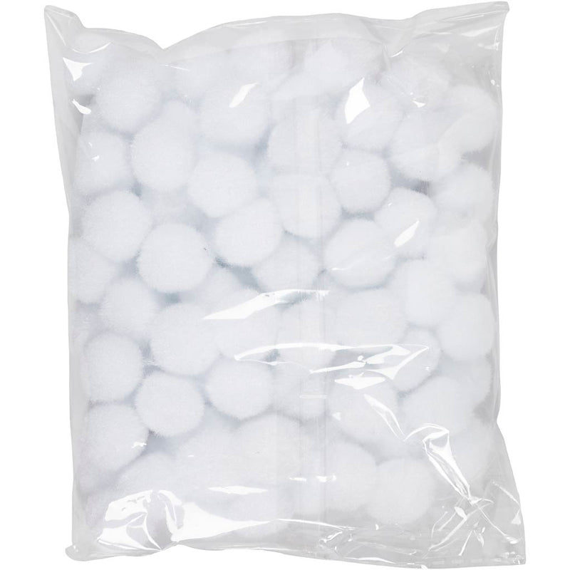 Load image into Gallery viewer, Https: www.cchobby.nl pompons-d-20-mm-wit-100-stuk-1-doos
