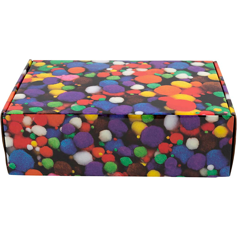 Load image into Gallery viewer, Https: www.cchobby.nl pompons-d-5-40-mm-ca-720-stuk-diverse-kleuren-200-gr-1-doos
