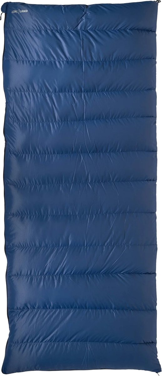 Lowland outdoor donzen slaapzak - nc 2 - 220 x 80 cm - 1730 gr - 0°c - nylon katoen