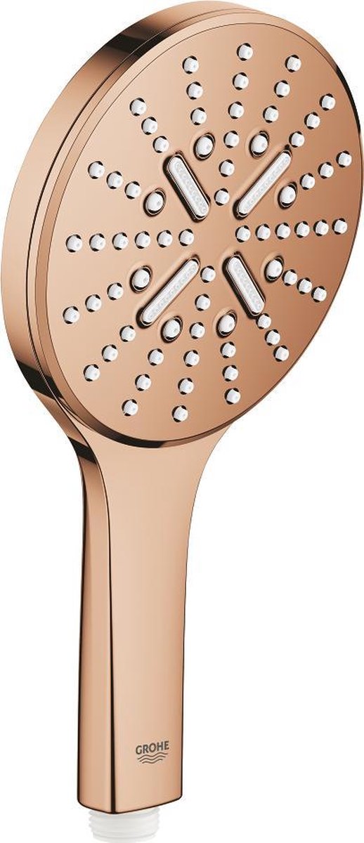 Grohe rainshower smartactive 130 handdouche - 13 cm - 3 straalsoorten - warm sunset - 26574da0