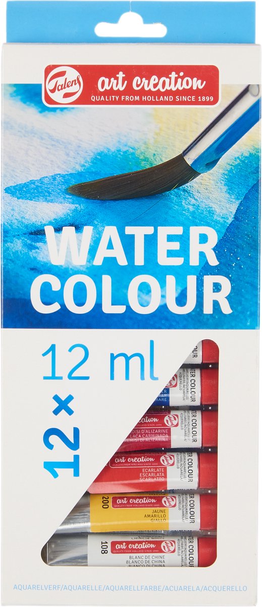 Afbeelding laden in galerijviewer, Talens art creation aquarelverfset 12x12ml
