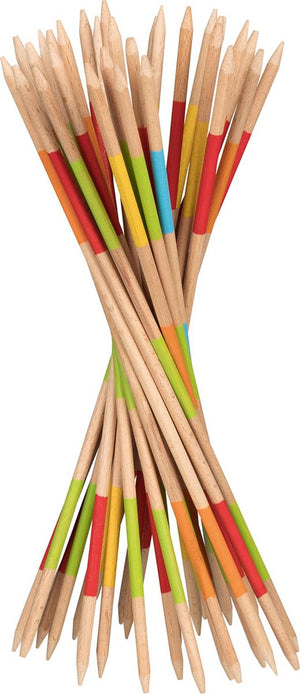 Goki mikado - medium 27cm - 31 stokjes - hout - 5 jaar
