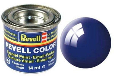 Revell - modelbouwverf nr 51 ultramarijn blauw glanzend