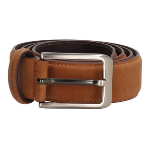 Unique 1070354 - double-d riem size95 cognac leather | 4 stuks