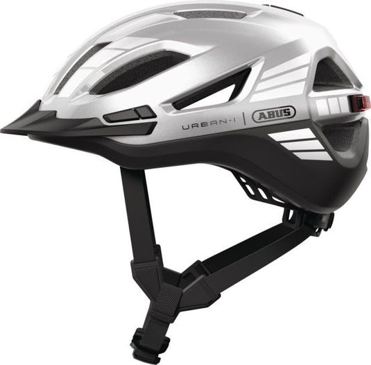 Abus helm urban-i 4.0 ace signal silver m 54-58cm