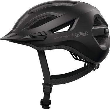 Abus fietshelm urban-i 4.0 lr velvet black xl - 60-64 cm - zwart - geschikt voor gebruik op elektrische fietsen - stadsfietsen - 300 g