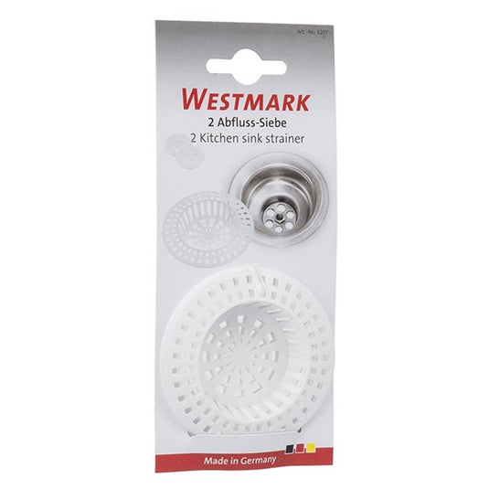 Westmark afvoerzeefje kunststof 2 stuks ø70mm x10mm