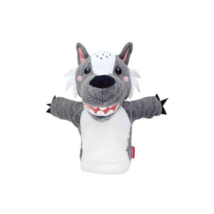 Handpop wolf. 25 cm. 3+