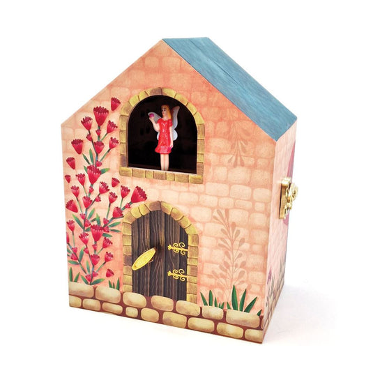 Juwelendoos met muziek fairy house. 4+