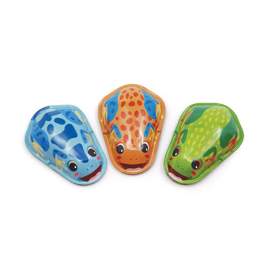 Dsp. mini retro tin clickers kikkers. 36