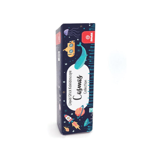 Liquid stick caleidoscope cosmos ruimte