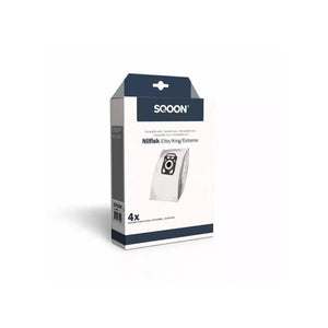 Sqoon stofzuigerzak nilfisk elite king extreme 3-d doos a 4 stuks